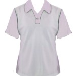 ladies polo white